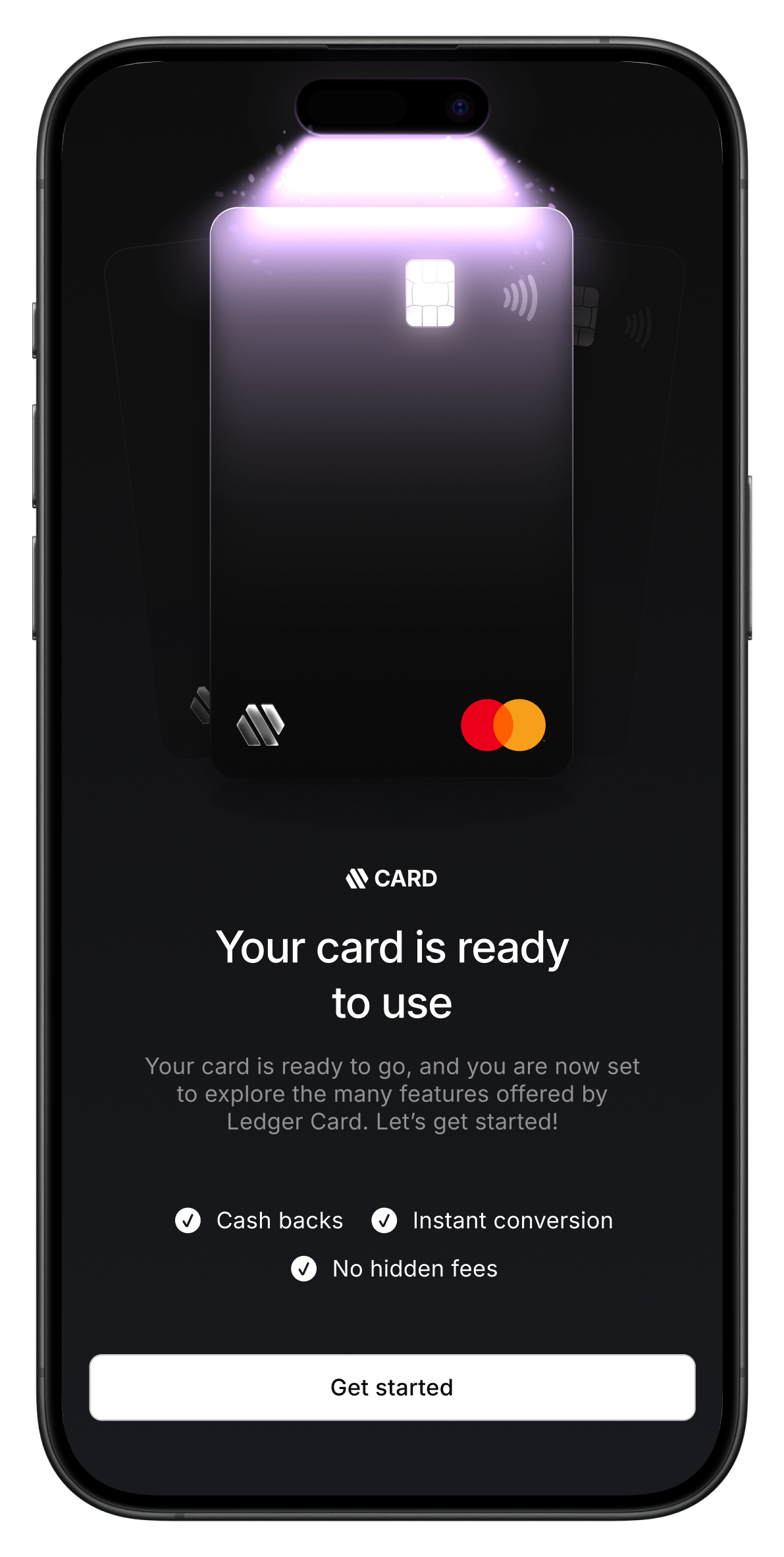 LedgerCard Setup Process